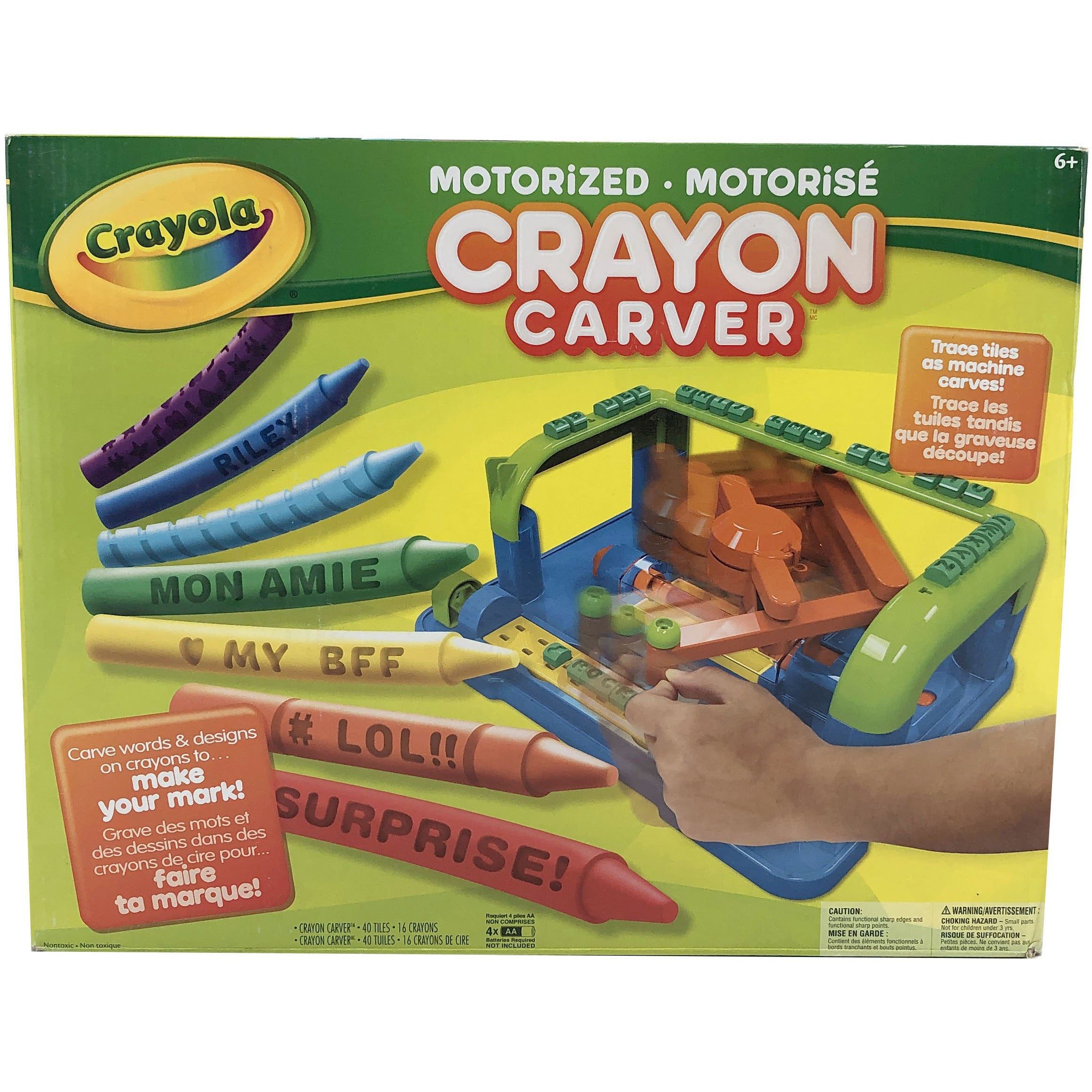 Crayola crayon carver machine