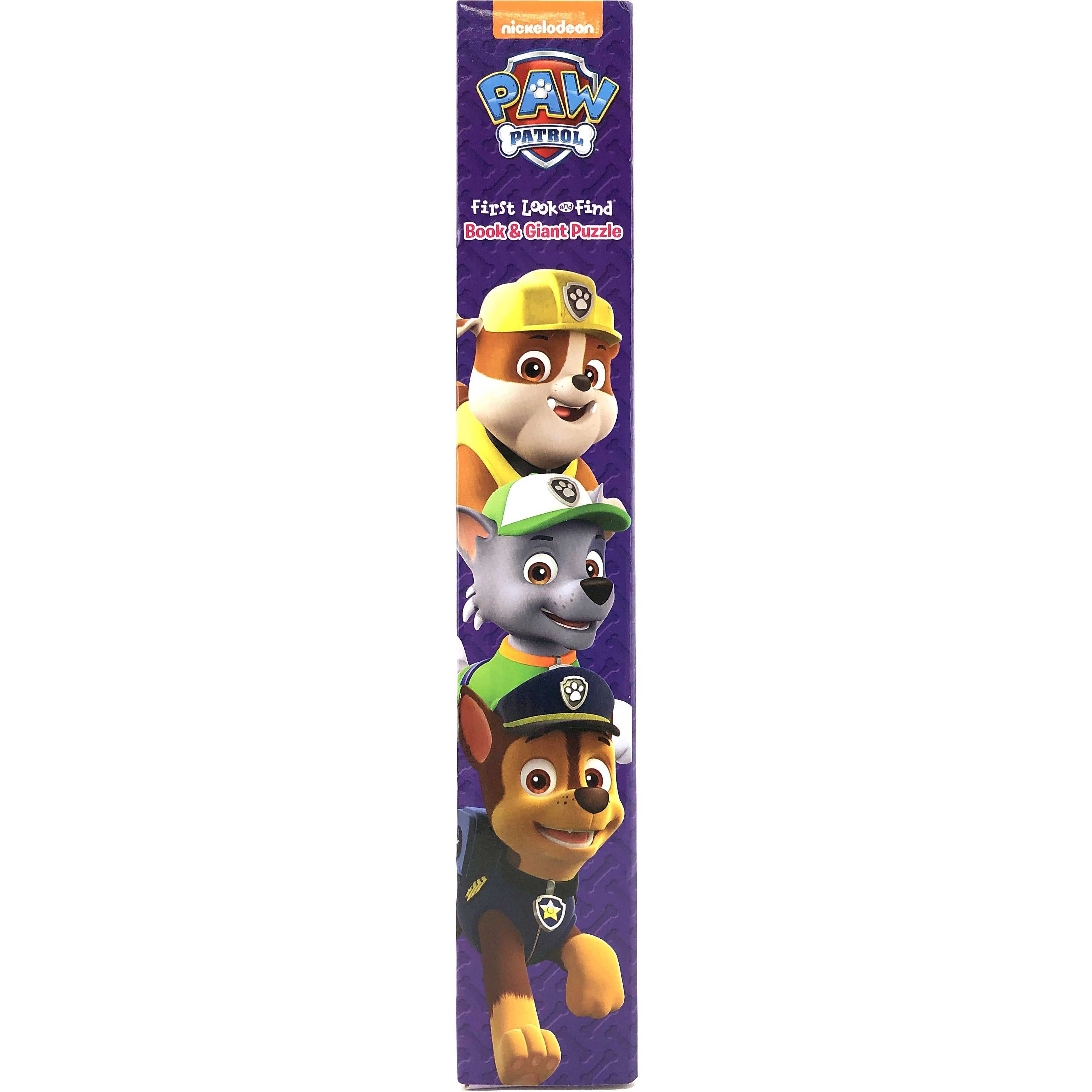 Nickelodeon Paw Patrol with Skye Board Book and Floor Jigsaw Puzzle Play Set / 40 Piece Puzzle / First Look and Find / Toy / Ages 3+