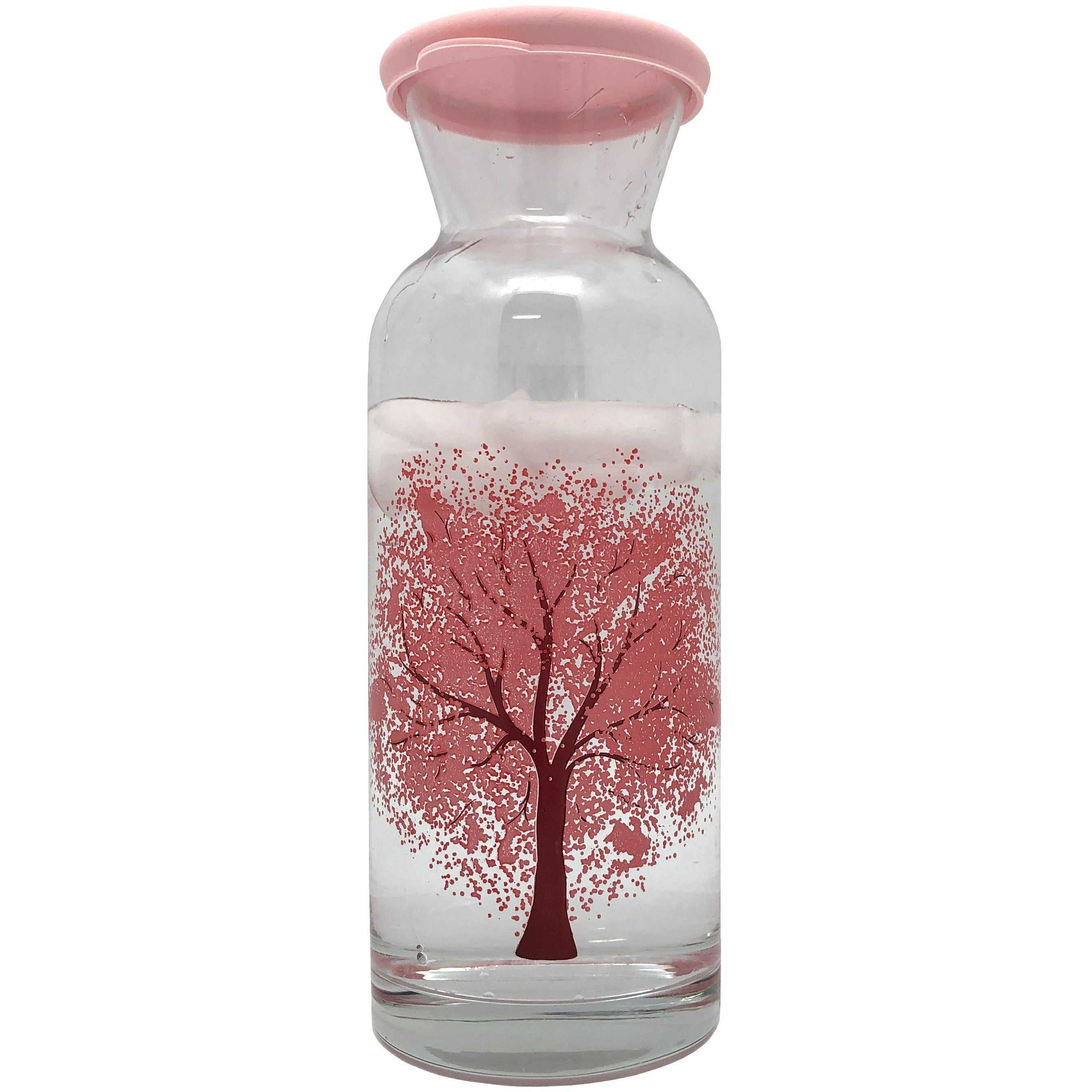 Color changing juice carafe