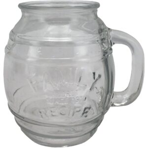 Family Recipe labelled Glass Mug