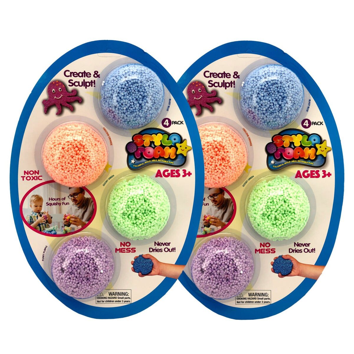 Stylo Foam Moldable Non Toxic Beads / For Ages 3+ CanadaWide Liquidations