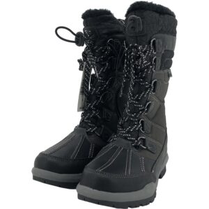 Aquatherm Ladies Winter Boots / Waterproof / Anti-Slip / Black / Various Sizes