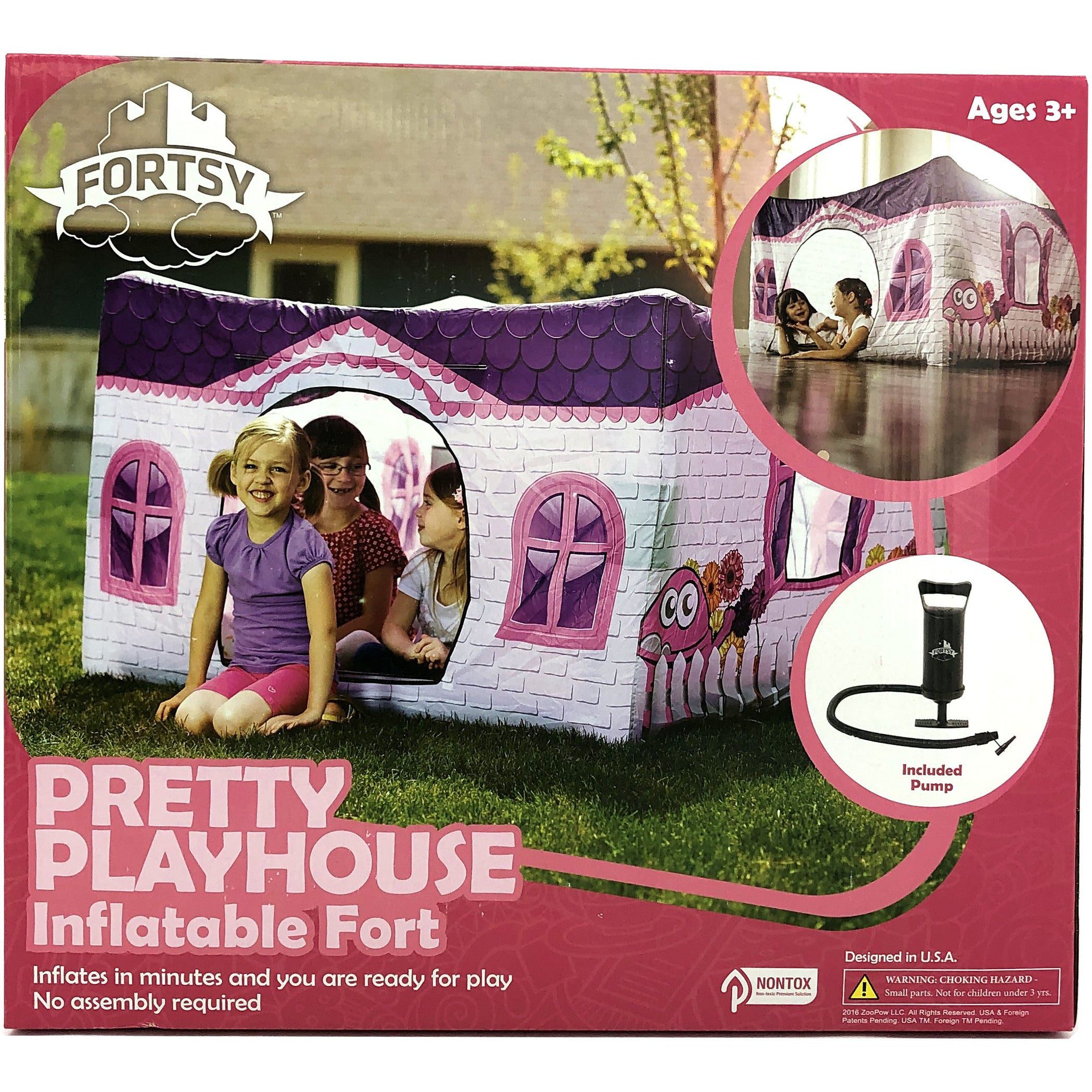 Inflatable Kids play hut
