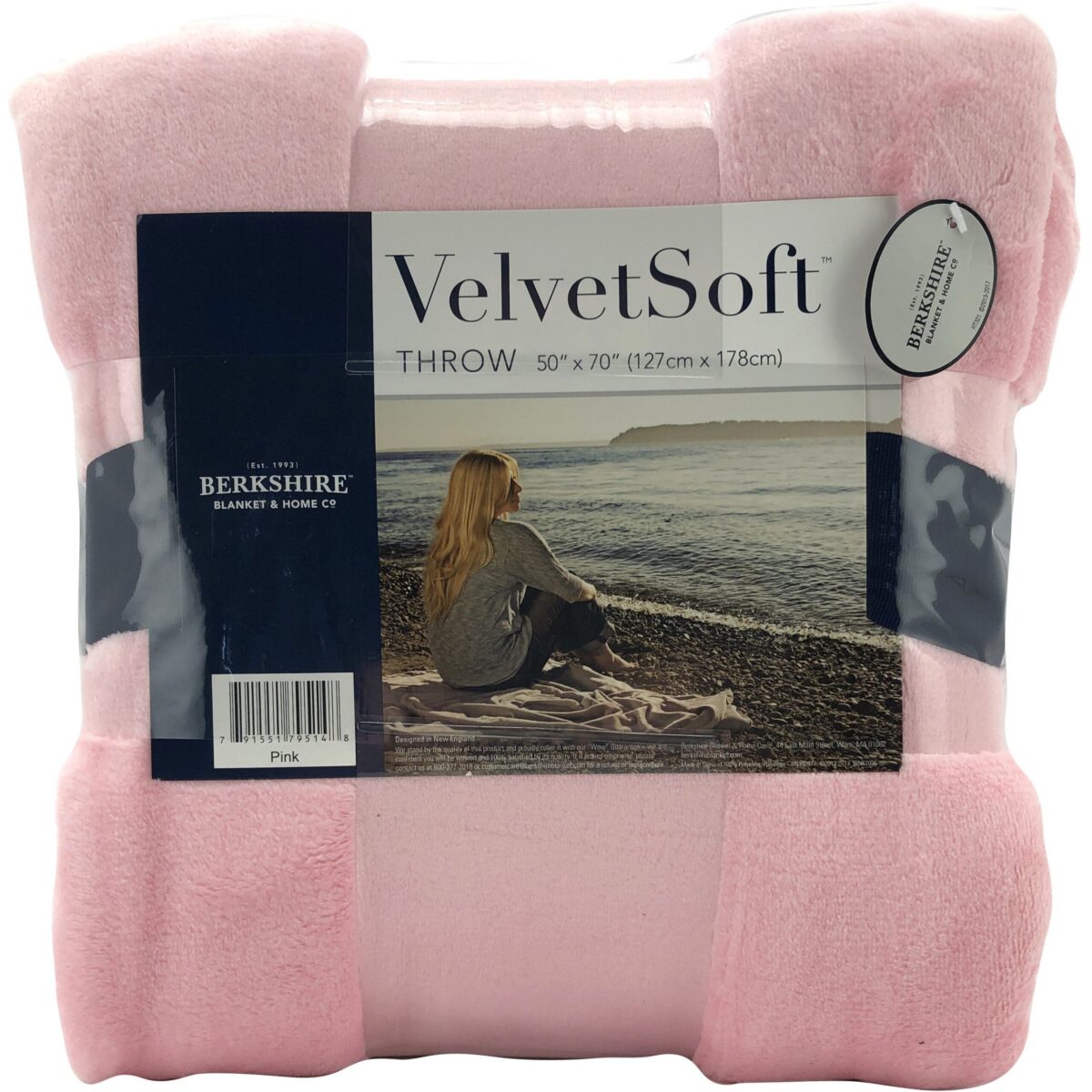 Berkshire Velvet Soft Throw Blanket CanadaWide Liquidations