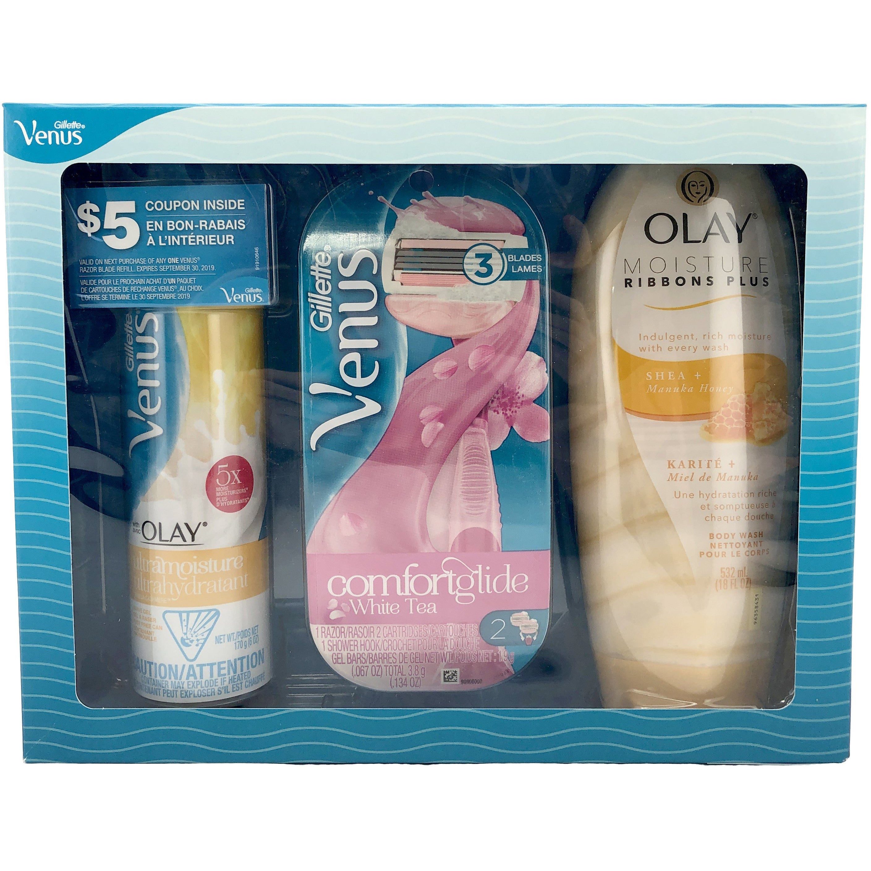 Gillette Venus Ladies Shaving Gift Set / Stocking Stuffer / Christmas Gift