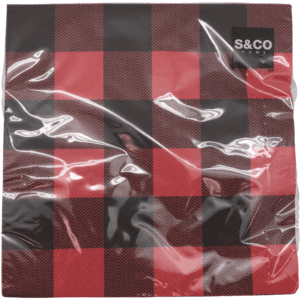 S&Co Home Paper Dinner Napkins: Various prints / 20 Per Package / Farmhouse Design / Rustic Design