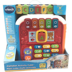 Vtech Alphabet Activity Cube: 5 Sides of Play / 9-36 Months **DEALS**