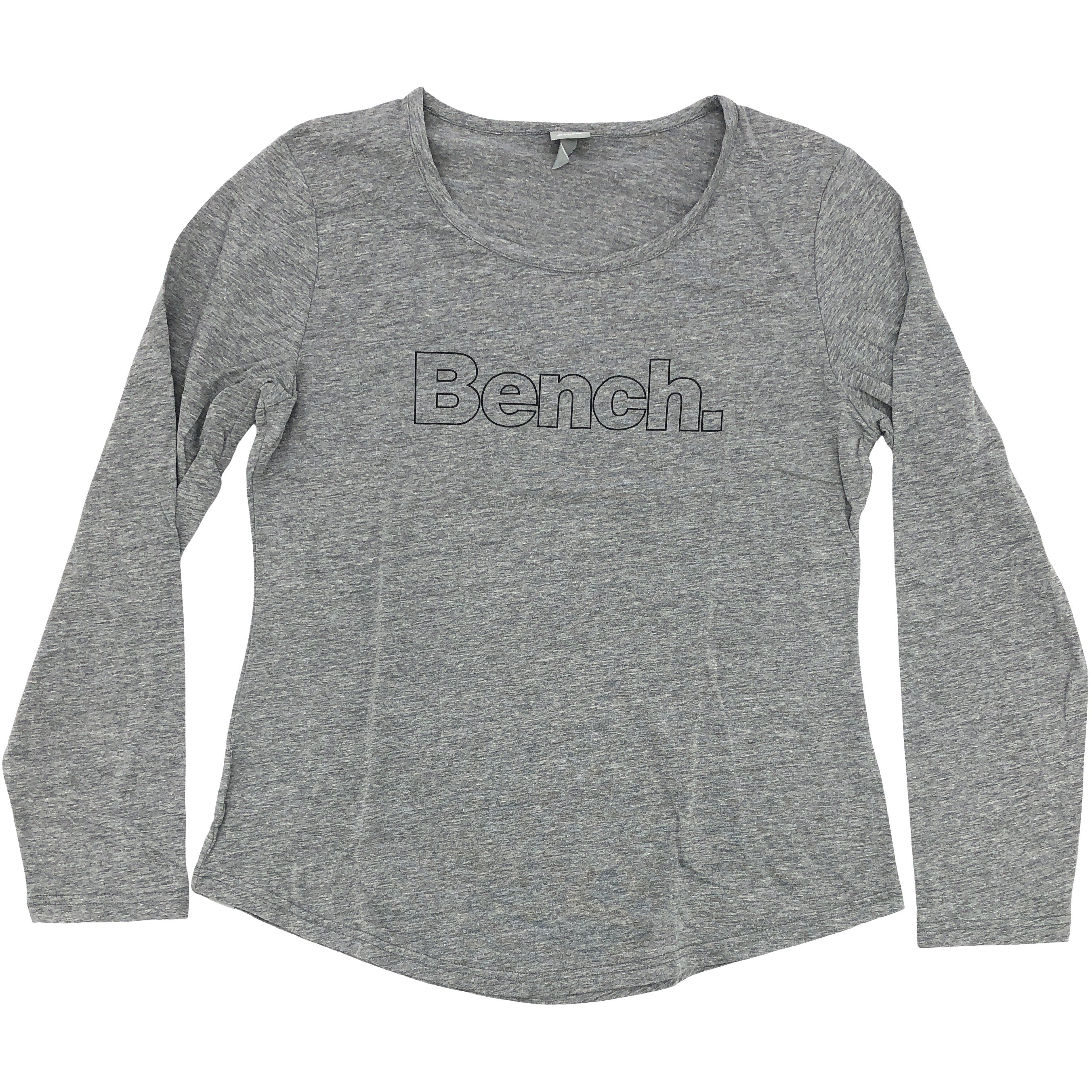 Bench Women's Long Sleeved Shirt / Grey / Size Small