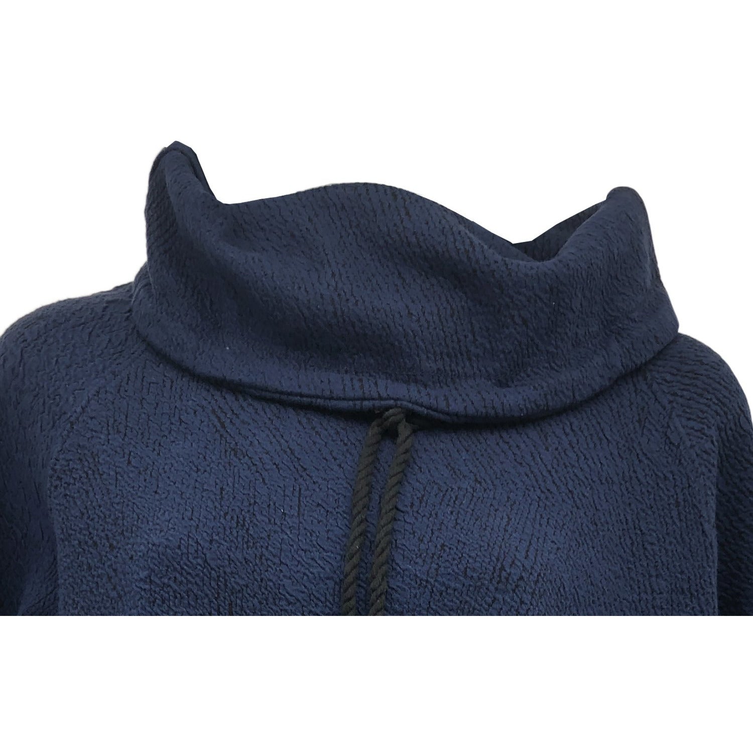 Kirkland Women's Pullover Sweater / Navy Blue / Cowl Neck / Size Small