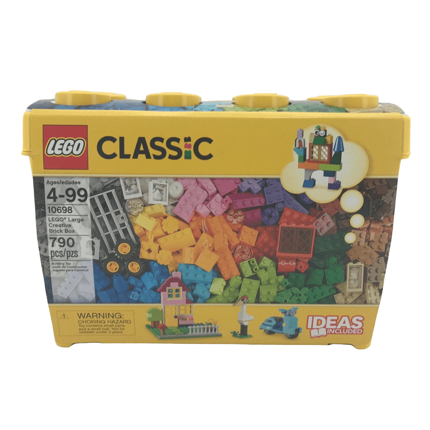 Lego Classic blocks 790 piece set with storage case LIKE NEW