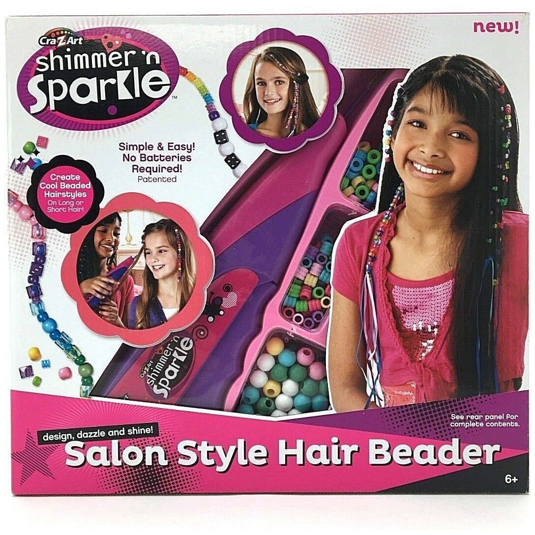 Crazart Shimmer and Sparkle Salon style beader for ages 6+