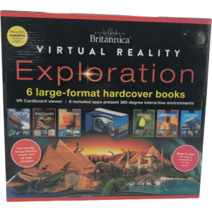 Encyclopedia Britannica Exploration 6 Book Set / Virtual Reality