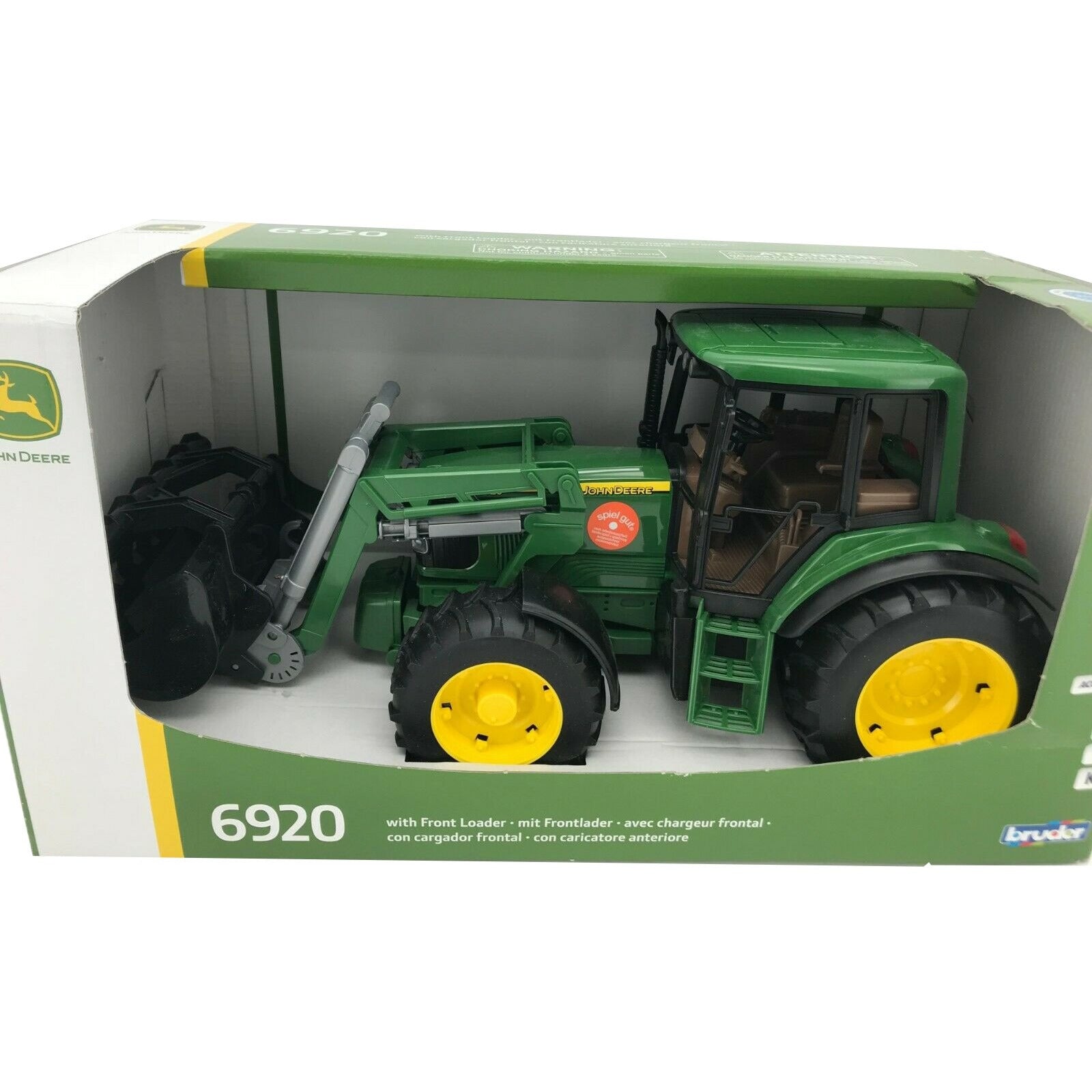 Bruder John Deere Front Loader Tractor Toy farming equipment