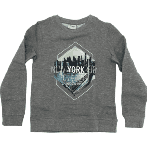 Manguun Boy's Sweatshirt: Grey / New York City / Various Sizes