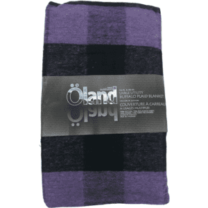 Oland Buffalo Plaid Blanket: 76" x 90"