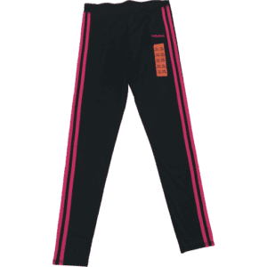 Adidas Girl's Legging's / Girls Sweatpants / Black & Pink / XLarge