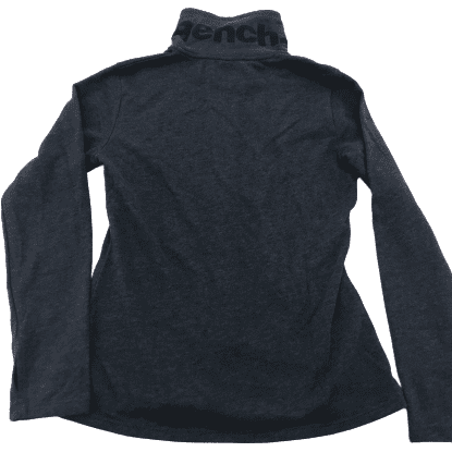 Bench Women's Zip Up Sweater: Blue | Large
