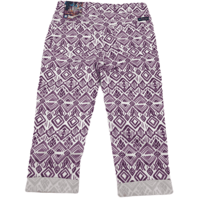 Girl's Jean Style Pants: Purple Design / Size 6