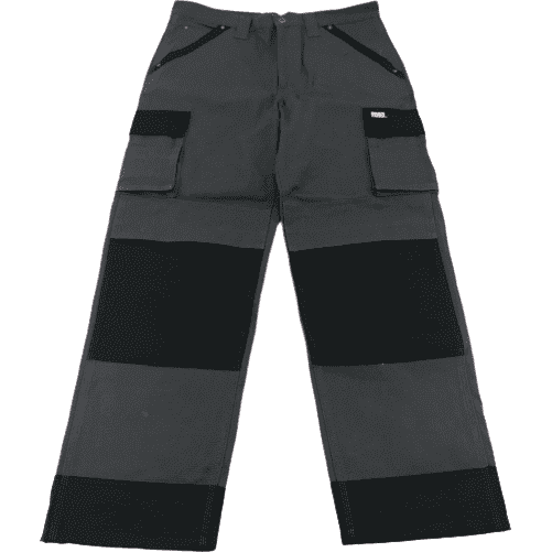Holmes Men's Work Pants / Grey and Black / Canvas Pants / Various Sizes