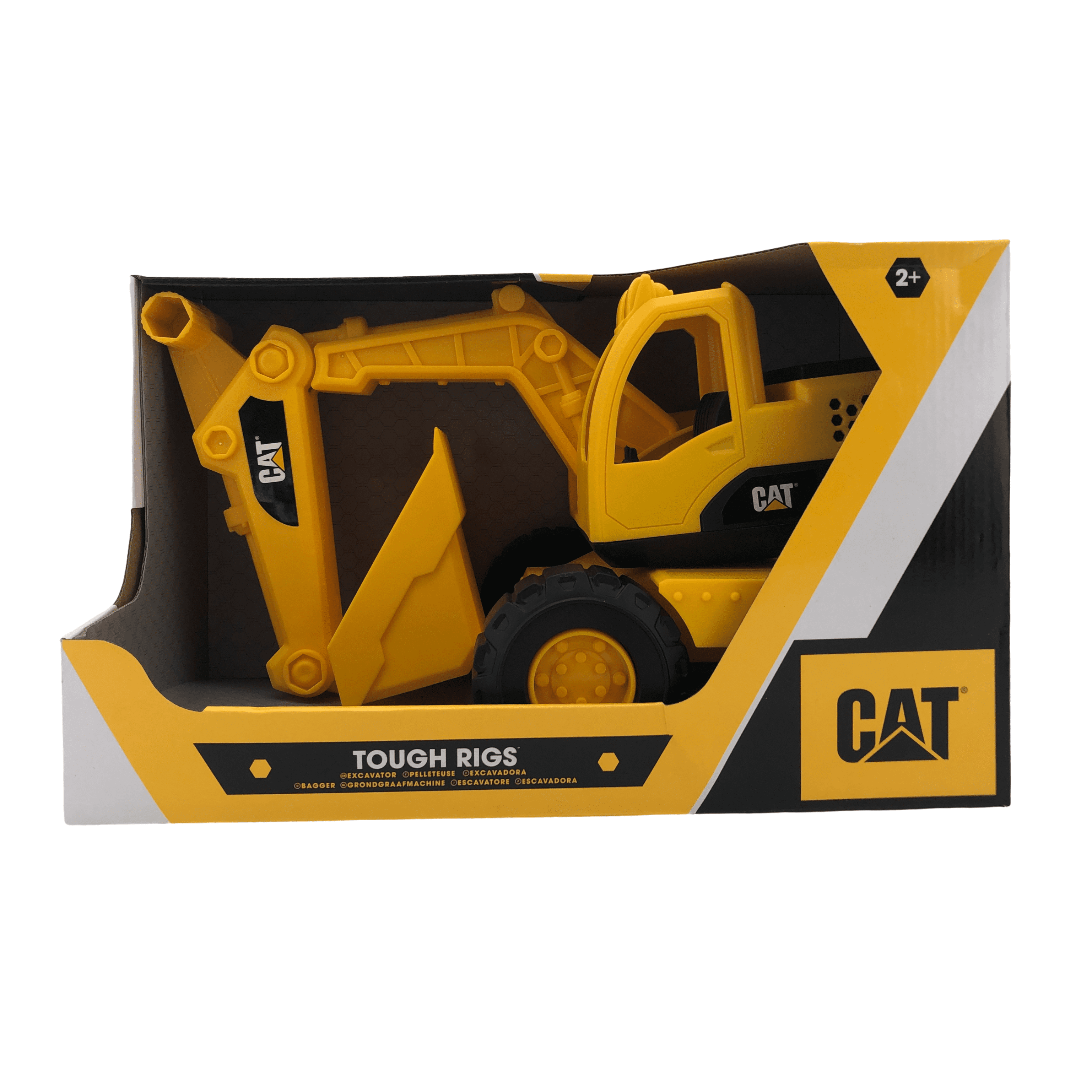 CAT Toy Tough Rig Excavator toy with real working action 15" in size