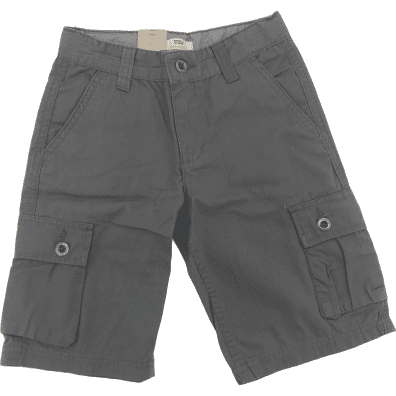 Levi's Boys Cargo Shorts: Grey / Size 7 Reg