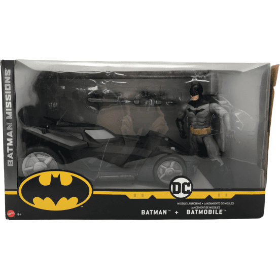 Batman & Batmobile with Missile Launches