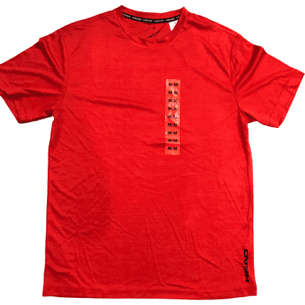 Head Men's Short Sleeve Shirt: Red / Medium