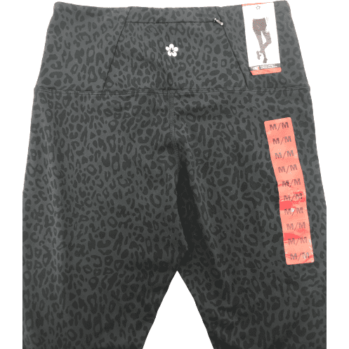 Tuff Athletics Sweat Pants: Leopard Print | Medium | Yoga Pants