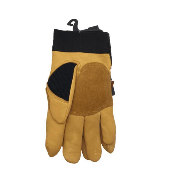 BDG Specialty Gloves: Black/Gold Medium