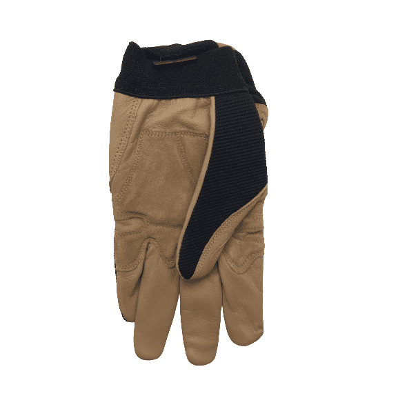 MechPro Grips Protective Work Gloves: Brown/Black Large