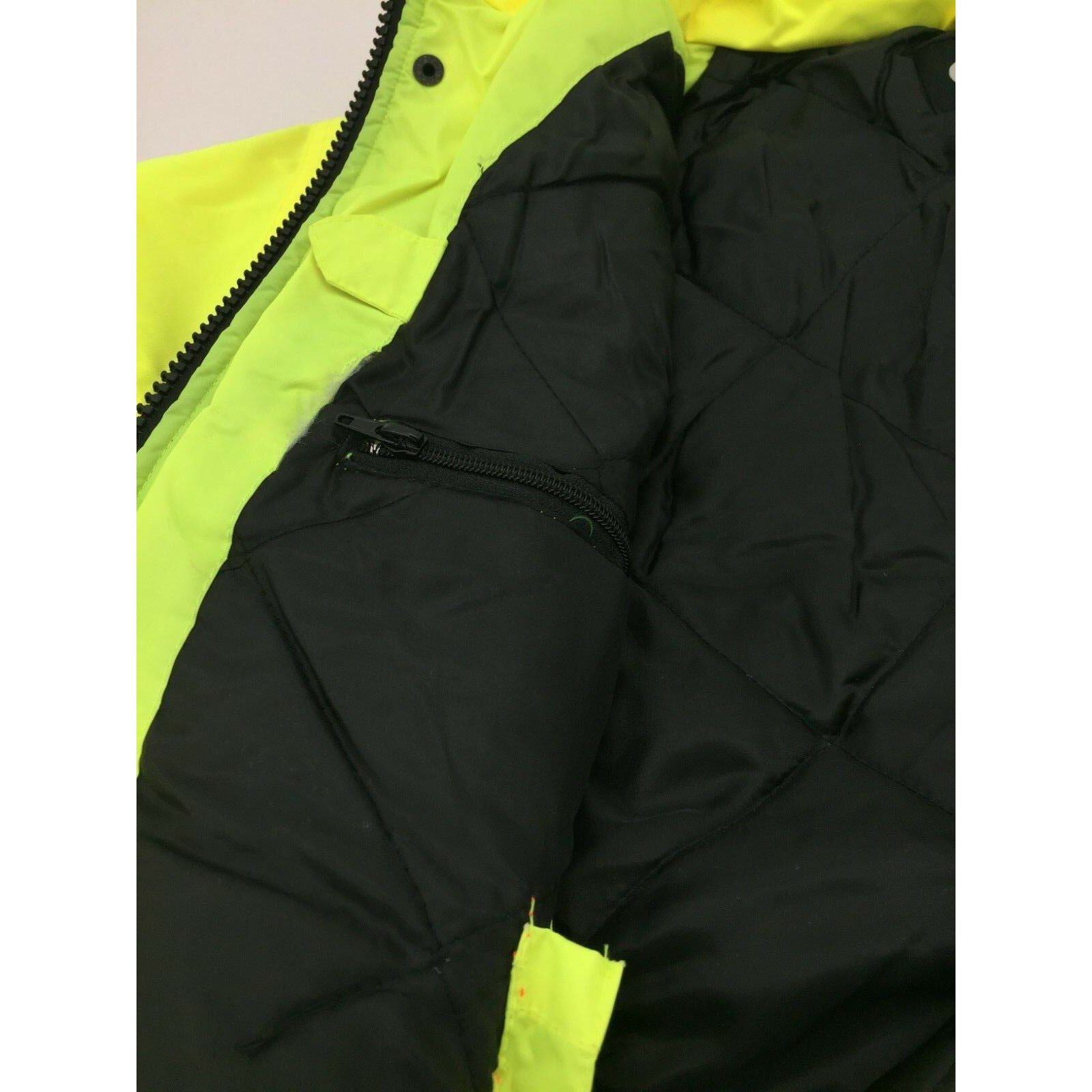 Condor Safety Work Jacket: Yellow I Size XL | Bomber Jacket