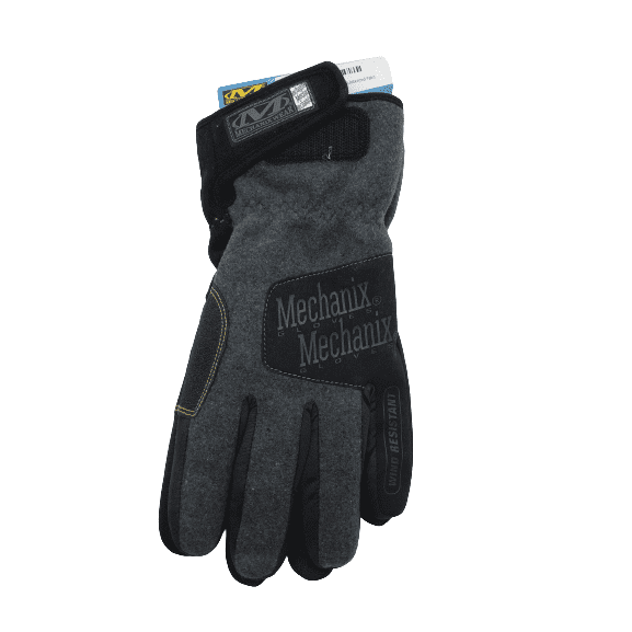 Mechanix Wear Fleece Work Glove: Black Large