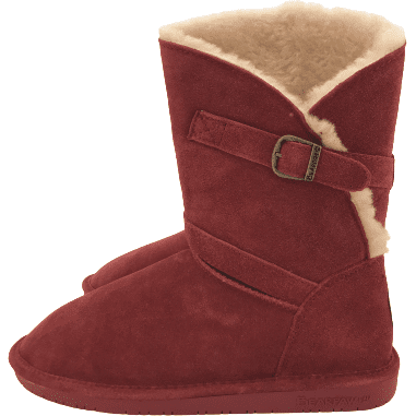 Bearpaw Women's Winter Boots / Red / Suede / Size 11