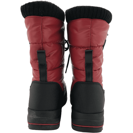 Cougar Women's Winter Boots / Claire / Red / Size 10 **MARKED**