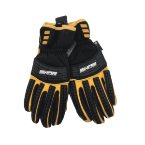 Watson Gloves Work Gloves: Drill Sergeant Black/Gold Large