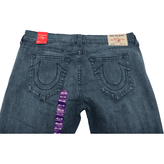 True Religion Men's Jeans: Regular Wash / Size W40