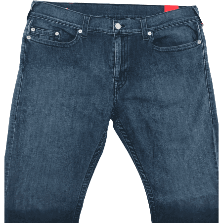 True Religion Men's Jeans: Regular Wash / Size W40