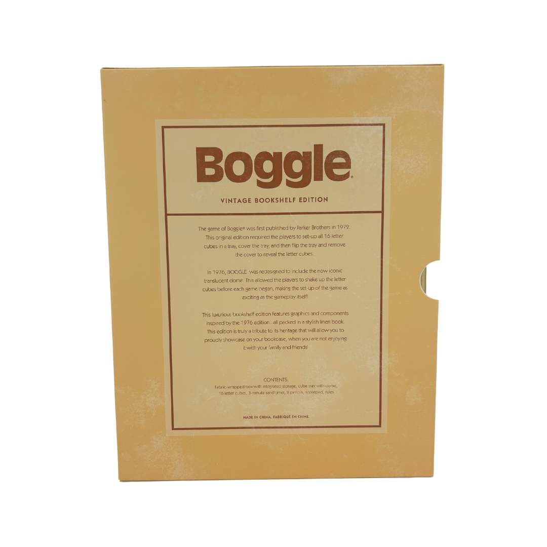 Boggle Vintage Bookshelf Edition / Family Board Game – CanadaWide ...