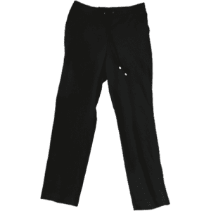 Hilary Radley Women's Drawstring Dress Pants: Black