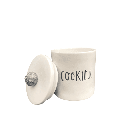 Rae Dunn Cookies Ceramic Canister