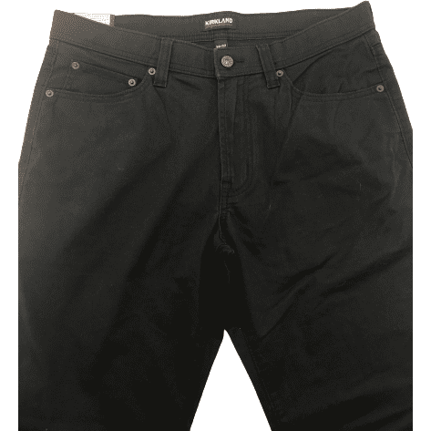 Kirkland Men’s Navy Khaki Pants: Navy / Size 34 x 32