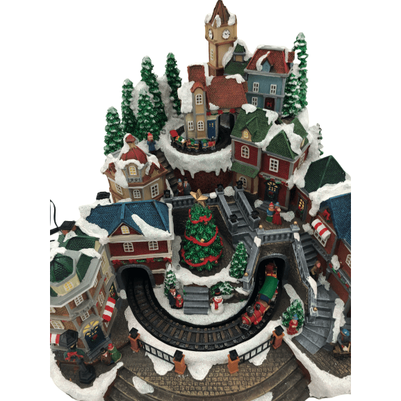Christmas Village with Music: Animated Village