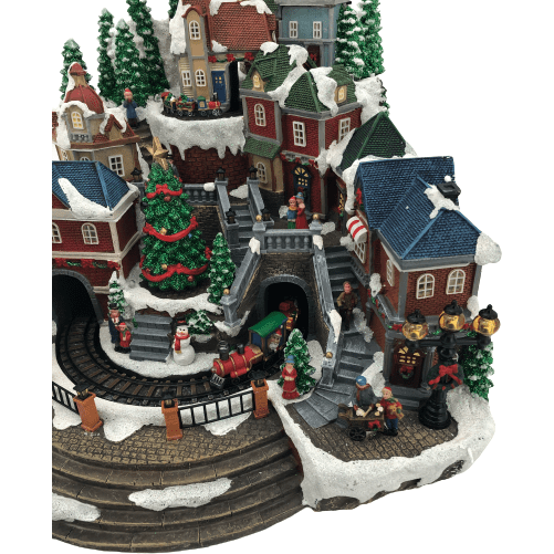 Christmas Village with Music: Animated Village