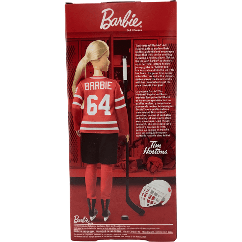 Tim Hortons Barbie Doll: Hockey Player