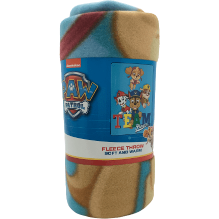 Nickelodeon Paw Patrol Fleece Throw Blanket: Soft and Warm