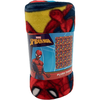 Marvel Spider-Man Plush Throw Blanket