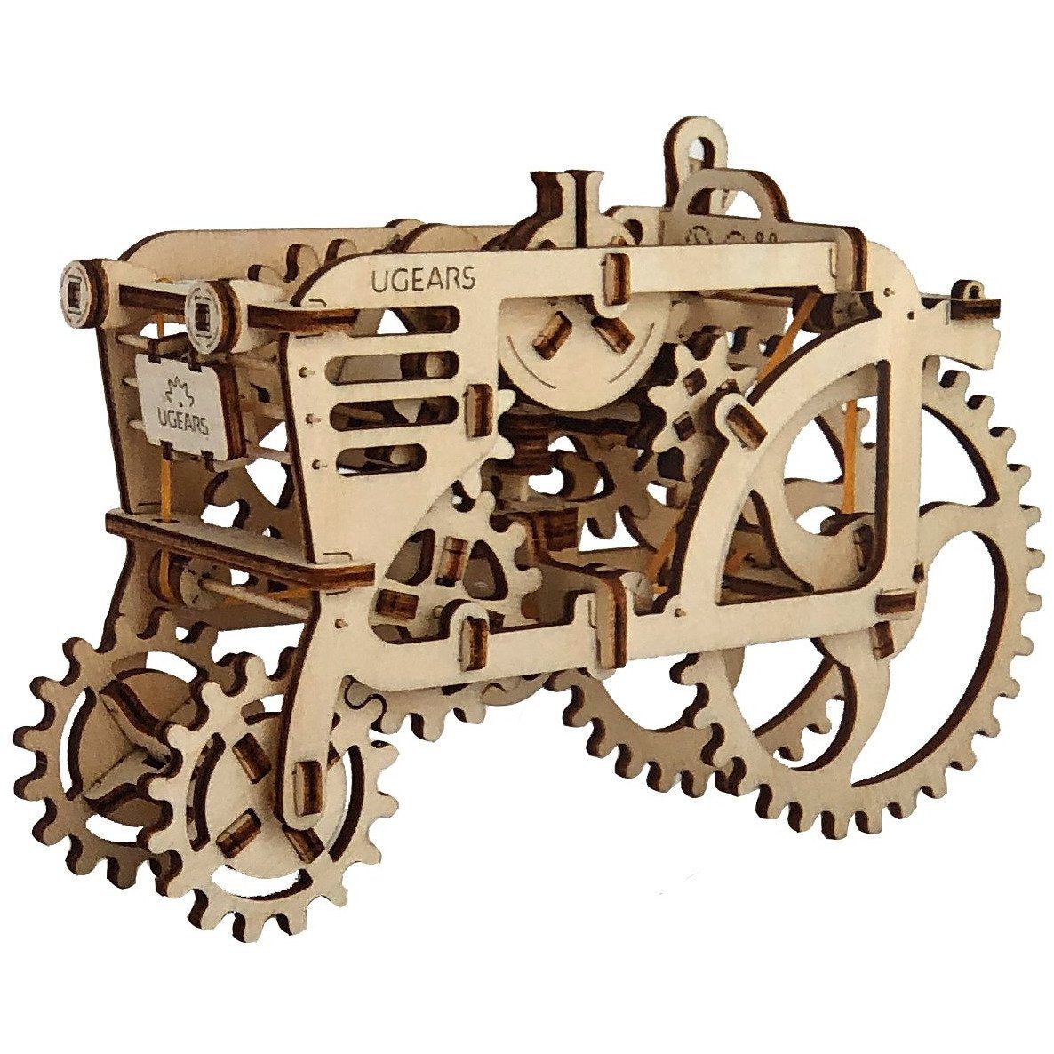 Ugears Wooden 3D Models: Fully Functioning Mechanical Model: Tractor