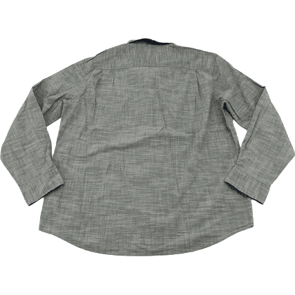 Weatherproof Vintage Men’s Long Sleeve Button Up Shirt | Grey
