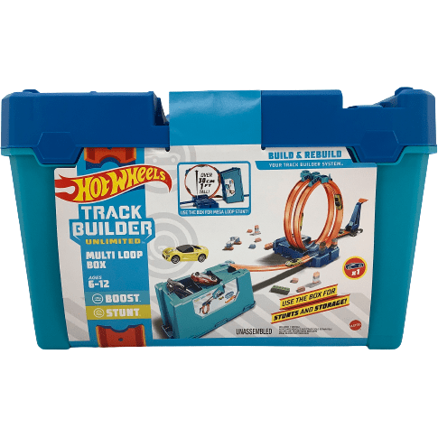 Hot Wheels Track Builder Multi Loop Box