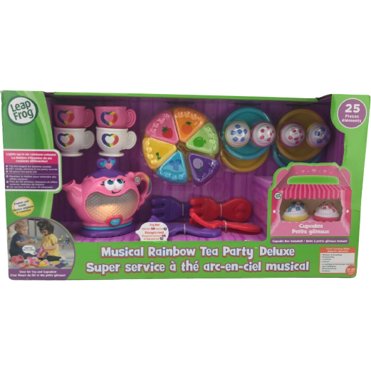 Leap Frog Musical Rainbow Tea Party Deluxe Set / Interactive Toy
